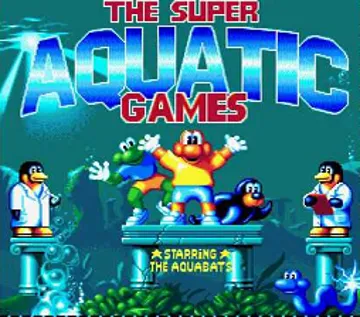 Super Aquatic Games Starring the Aquabats, The (USA) (Beta) screen shot title